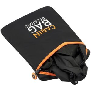 Сумка дорожная Compact Neon, черная с оранжевым — изображение 8