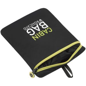 Сумка дорожная Compact Neon, черная с зеленым — изображение 7