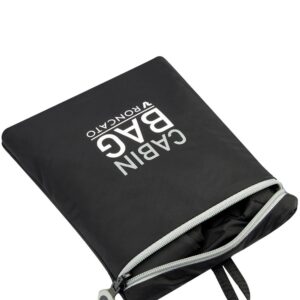 Сумка дорожная Compact Neon, черная с белым — изображение 7