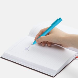 Ручка шариковая Swiper SQ Soft Touch, голубая — изображение 4