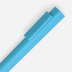 Ручка шариковая Swiper SQ Soft Touch, голубая — изображение 3
