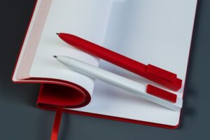 Ручка шариковая Swiper SQ, белая с красным — изображение 6