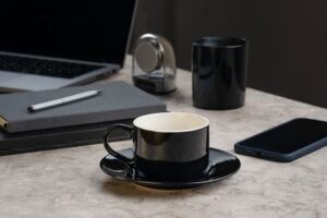 Набор для кофе Clio, черный — изображение 5