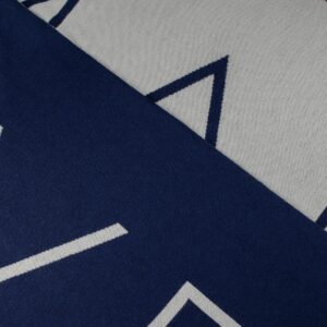 Шарф Bereg, серый с синим — изображение 6