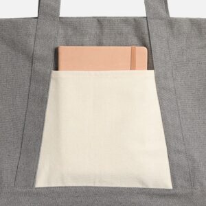 Шопер Shophop, серый с неокрашенным — изображение 4