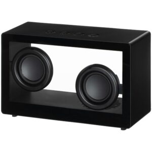 Bluetooth-колонка со светомузыкой Sensofonic, черная — изображение 5