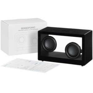 Bluetooth-колонка со светомузыкой Sensofonic, черная — изображение 10