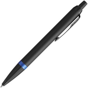 Ручка шариковая Parker IM Professionals Marine Blue BT, черная с синим — изображение 2