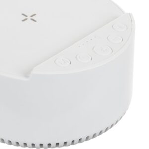 Bluetooth-колонка с беспроводной зарядкой relaxTime, белая — изображение 5