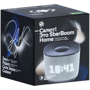 Умная колонка SberBoom Home, серая — изображение 6