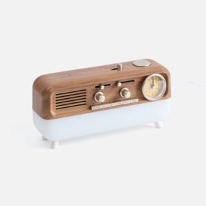 Bluetooth-колонка с беспроводной зарядкой, часами и подсветкой Multiverse, ver.2 — изображение 2