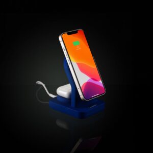 Зарядная станция с подсветкой Cooper Duo, синяя — изображение 10