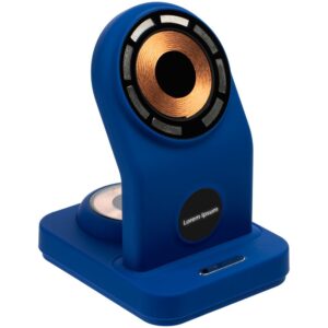 Зарядная станция с подсветкой Cooper Duo, синяя — изображение 2