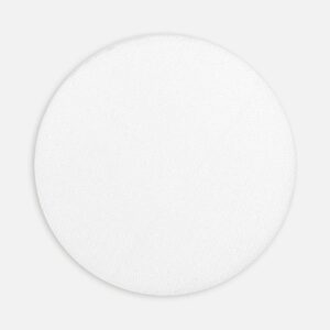 Наклейка тканевая Lunga Round, M, белая