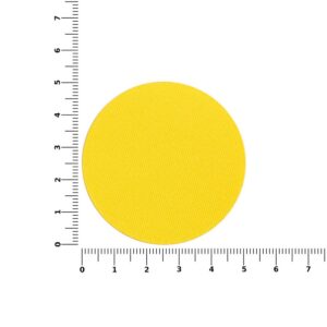 Наклейка тканевая Lunga Round, M, желтая — изображение 2