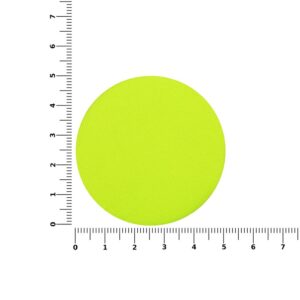 Наклейка тканевая Lunga Round, M, желтый неон — изображение 3