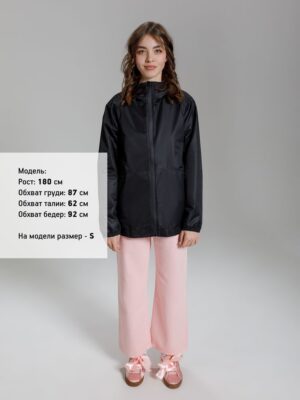 Куртка унисекс Nordvind WR, черная — изображение 5