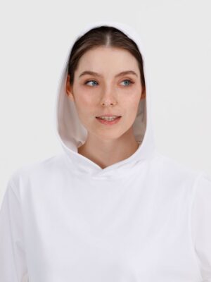 Худи унисекс Morfiss, белое — изображение 8