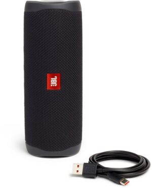 Беспроводная колонка JBL Flip 5, черная — изображение 5