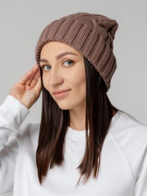Шапка Loren, коричневая — изображение 5