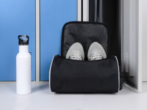 Сумка для обуви Equipex, черная с белым — изображение 11
