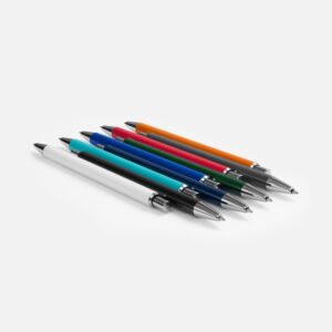 Ручка шариковая Slim Beam, оранжевая — изображение 4