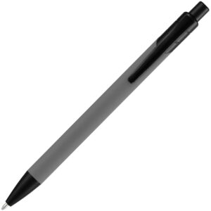 Ручка шариковая Undertone Black Soft Touch, серая — изображение 4