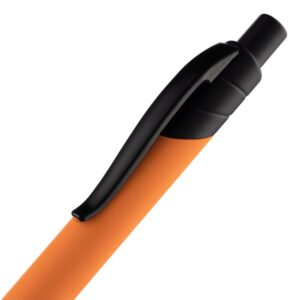 Ручка шариковая Undertone Black Soft Touch, оранжевая — изображение 5