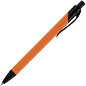 Ручка шариковая Undertone Black Soft Touch, оранжевая — изображение 3