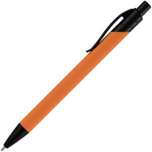 Ручка шариковая Undertone Black Soft Touch, оранжевая — изображение 2