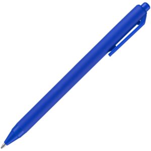 Ручка шариковая Cursive Soft Touch, синяя — изображение 3