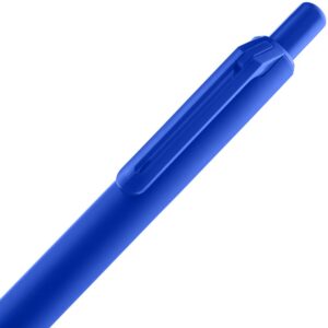 Ручка шариковая Cursive Soft Touch, синяя — изображение 5