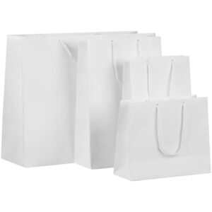 Пакет бумажный с ламинацией Lami Tote S, белый — изображение 2