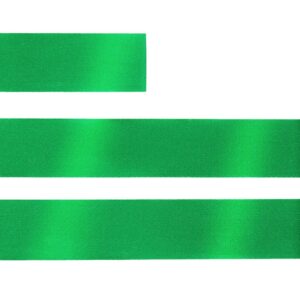 Лента сатиновая Satin 20 S, зеленая, 10 см — изображение 2