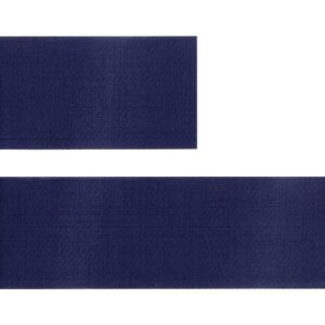Лента сатиновая Satin 35 М, темно-синяя, 60 см — изображение 2