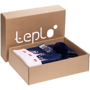 Коробка Teplo, большая, крафт — изображение 5