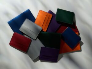 Чехол для карточек Shall Simple, серый — изображение 7