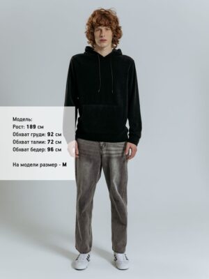 Худи унисекс Prima Vista, черное — изображение 5