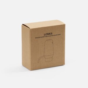 Электрический аэратор-дозатор для вина Lonks, черный — изображение 10