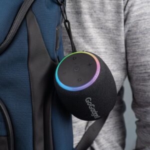 Водонепроницаемая колонка с подсветкой CityWave Pro, черная — изображение 6