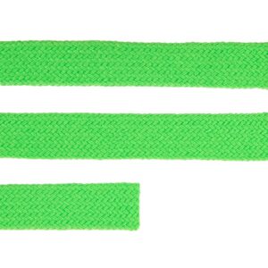 Плоский шнур Cord XL, зеленый неон, 160 см — изображение 2
