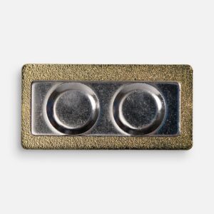 Значок Magnet Matto, золотистый глянцевый — изображение 3