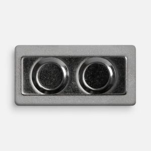 Значок Magnet Matto, серебристый — изображение 2