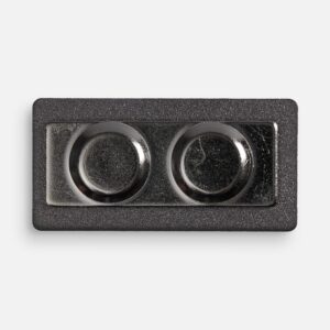 Значок Magnet Matto, серый металлик — изображение 3