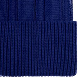 Шапка Knit Beat, темно-синяя — изображение 3