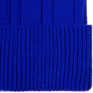 Шапка Knit Beat, синяя — изображение 3