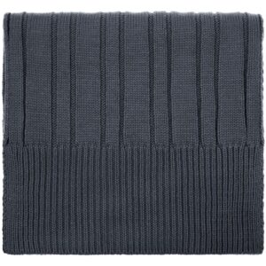 Шарф Knit Beat, серый (графит) — изображение 2
