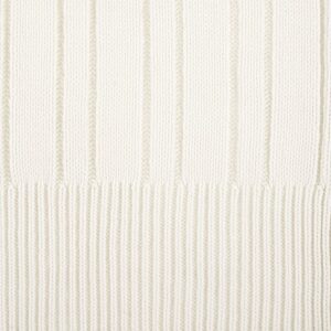 Шарф Knit Beat, белый (молочный) — изображение 3