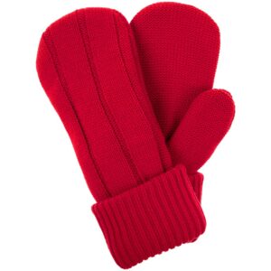 Варежки Knit Beat, красные — изображение 2