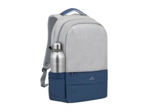 RIVACASE 7567 grey/dark blue рюкзак для ноутбука 17.3 / 6 — изображение 23